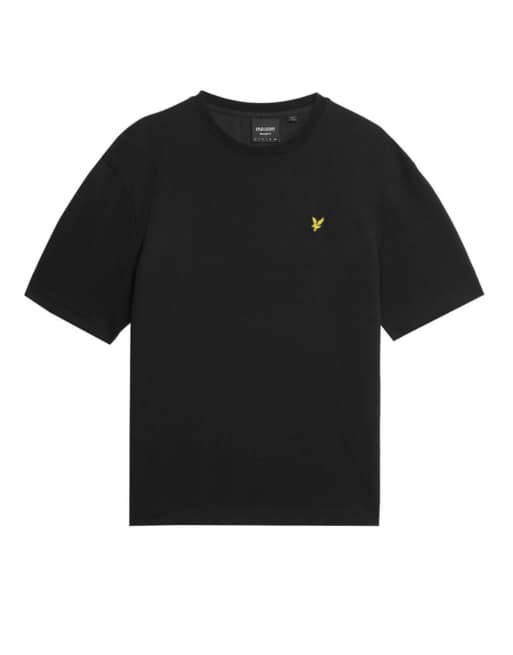 Lyle & Scott Ss t-shirts ultra soft t-shirt in z865 jet black, 5 of 6