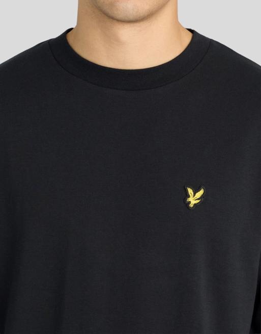 Lyle & Scott Ss t-shirts ultra soft t-shirt in z865 jet black, 3 of 6