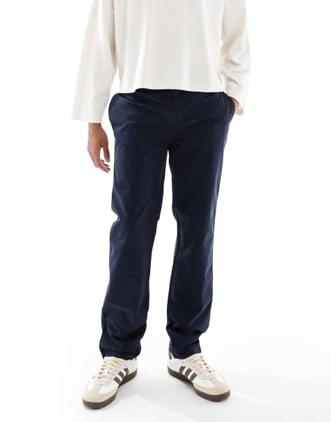 Lyle & Scott  straight leg chino in  dark navy - view 1