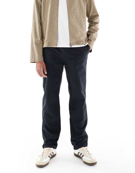 Lyle & Scott  straight leg chino in  jet black   