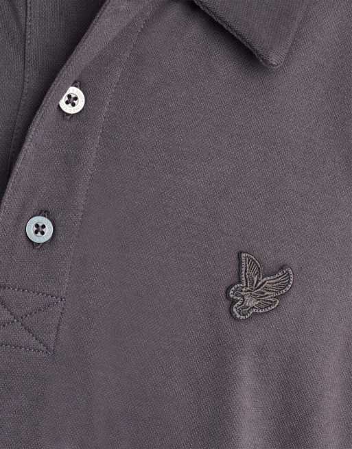 Lyle & Scott - Superfijn poloshirt met korte mouwen in wit, 5 van 5