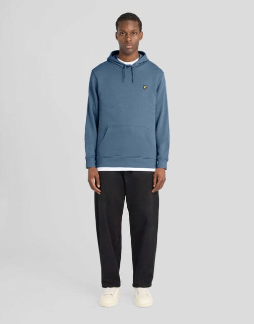 Lyle & Scott sweat à capuche de couche intermédiaire en ocean sky, 2 de 6