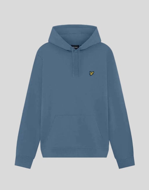 Lyle & Scott sweat à capuche de couche intermédiaire en ocean sky, 5 de 6