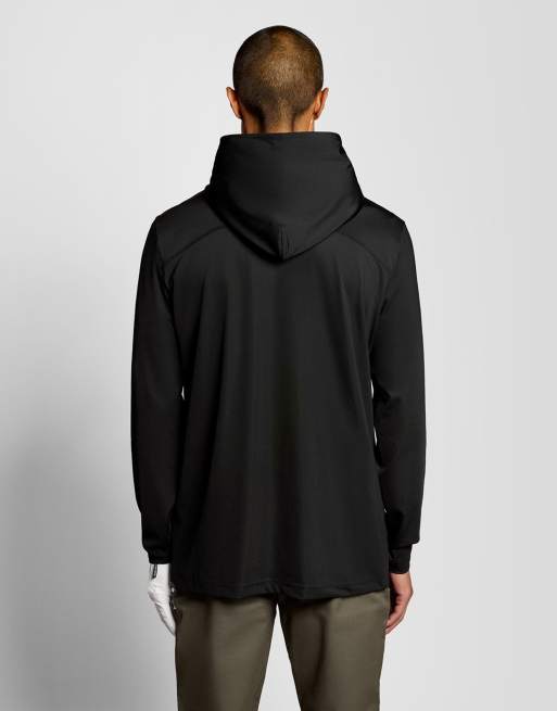 Lyle & Scott sweat à capuche de golf mi-couche Core en z865 noir jet, 4 de 7
