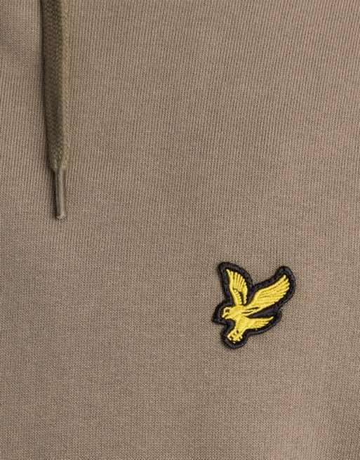 Lyle & Scott sweat à capuche mi-couche en x569 khaki ash, 6 de 6