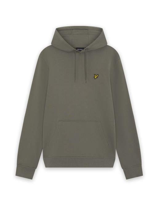 Lyle & Scott sweat à capuche mi-couche en x569 khaki ash, 7 de 7