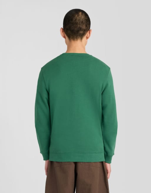 Lyle & Scott sweat-shirt col rond Mid Layers en y295 vert trèfle, 4 de 6