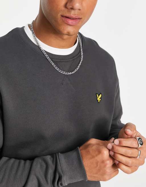 Lyle & Scott - Sweat-shirt ras de cou vintage - Gris, 3 de 4