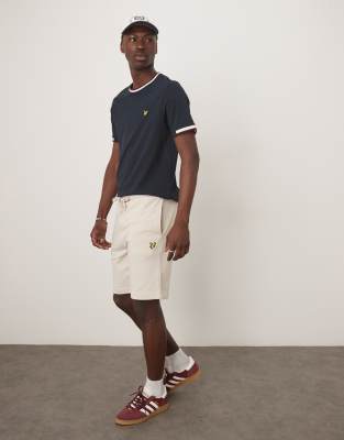 Lyle & Scott Lyle & Scott Sweat Short in beige-Neutral