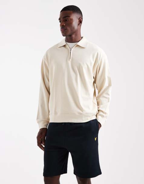 Lyle & Scott  sweat short in  dark navy - view 1