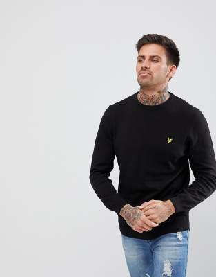 lyle and scott sweater zwart