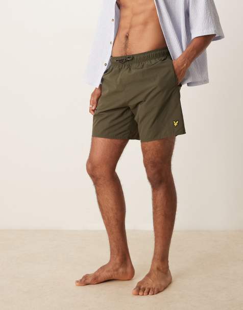 Lyle & Scott swim short in khaki - view 1