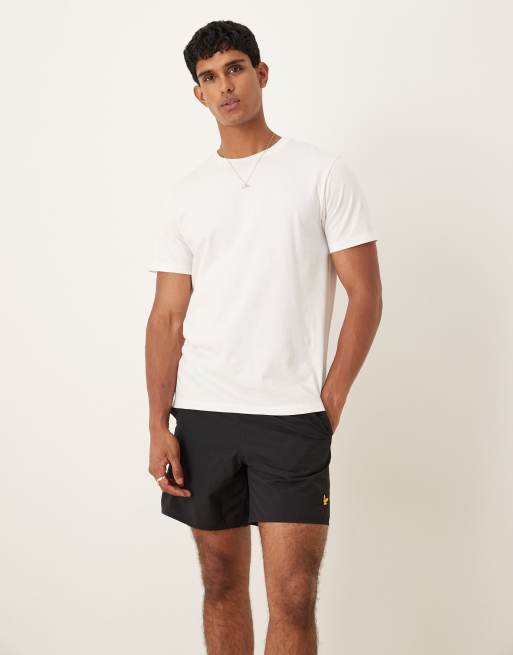Lyle & Scott Swim short sports swim short in z865 jet black