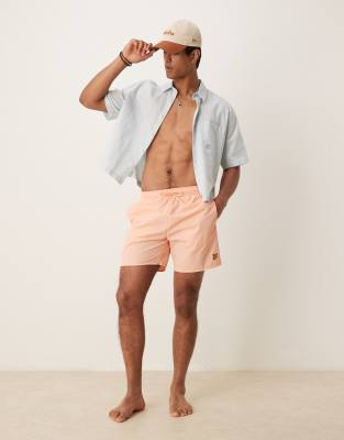swim shorts in pink