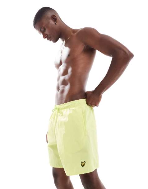 Lyle & Scott Swimwear plain swimshort in x585 steward - view 1