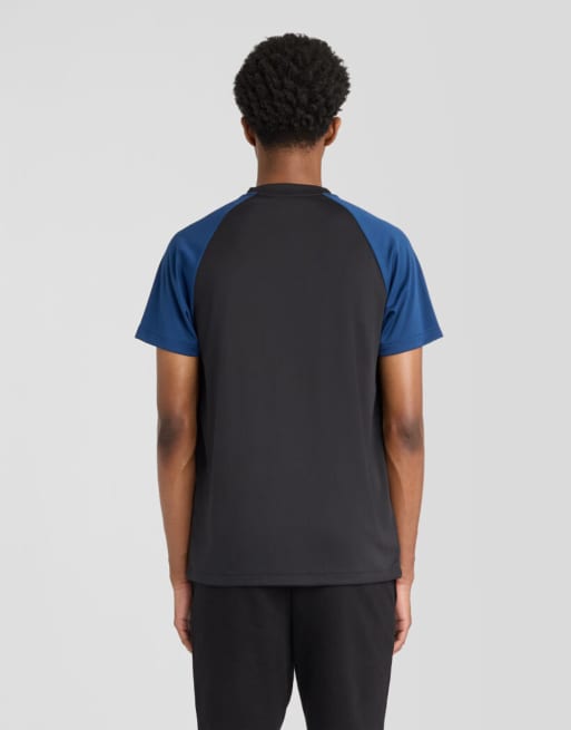 Lyle & Scott t-shirt à blocs noir jais / bleu marine pivoine, 4 de 6