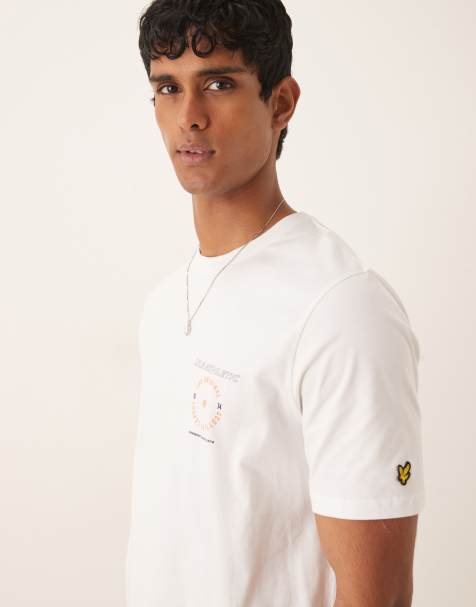 Lyle & Scott - T-shirt à imprimé graphique - Blanc - view 1