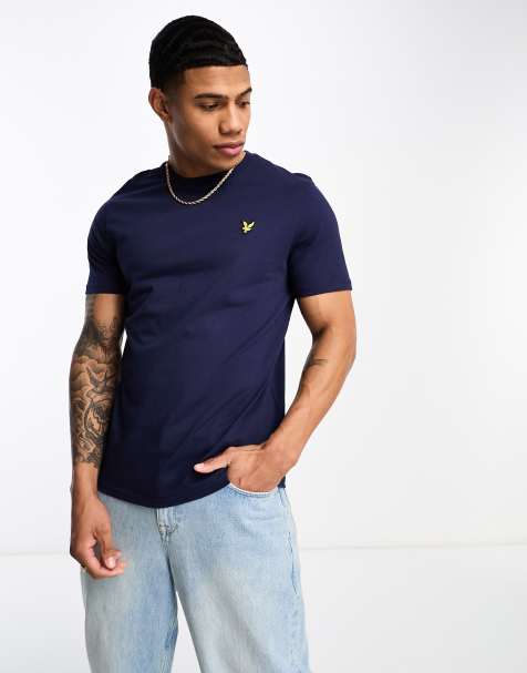 Lyle & Scott - T-shirt à logo emblématique - Bleu marine - view 1