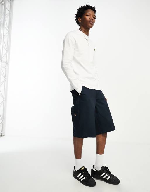Lyle & Scott - T-shirt à manches longues avec logo emblématique - Blanc   , 2 de 4
