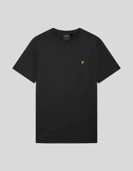 Lyle & Scott T-shirt a maniche corte tinta unita in x087 saddle, 6 di 6