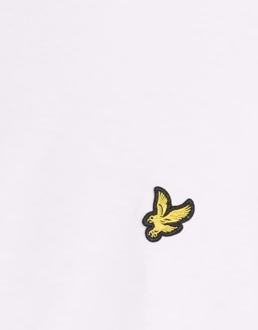 Lyle & Scott T-shirt a maniche corte vestibilità boxy bianca, 6 di 6