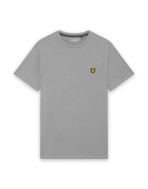 Lyle & Scott T-shirt de sport à manches courtes en gris ultime y106, 5 de 6