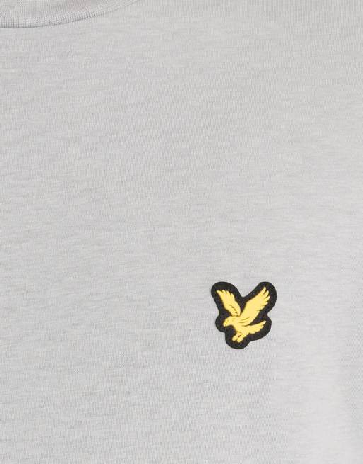 Lyle & Scott T-shirt de sport à manches courtes en gris ultime y106, 6 de 6