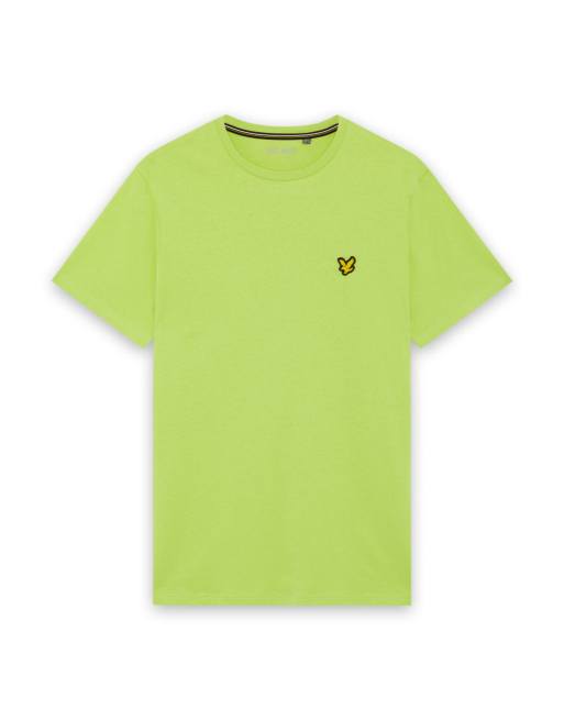Lyle & Scott T-shirt de sport à manches courtes en vert Y286, 5 de 6