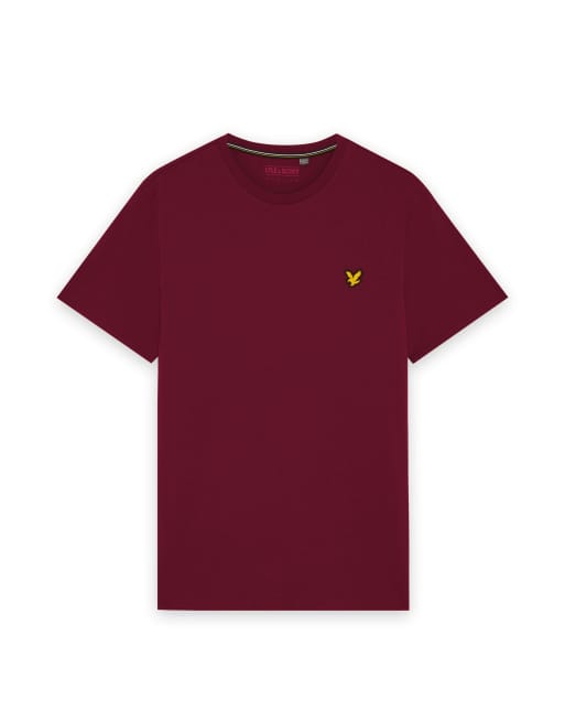 Lyle & Scott T-shirt de sport à manches courtes en x202 plum, 5 de 6
