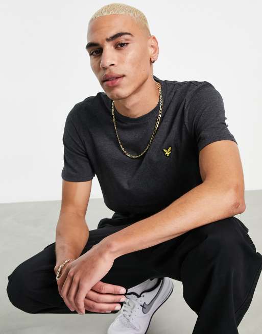 Lyle & Scott - T-shirt in grijs