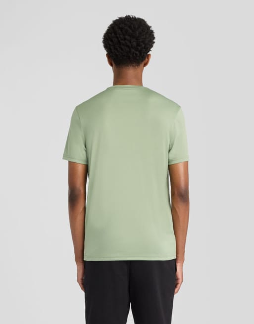 Lyle & Scott T-shirt met ingezette korte mouwen in botanisch groen, 4 van 6