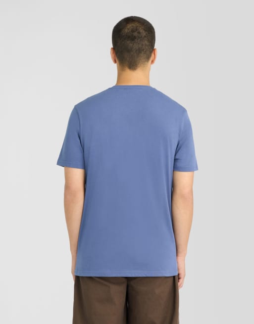 Lyle & Scott T-shirt superfine blu fumo y253, 4 di 6