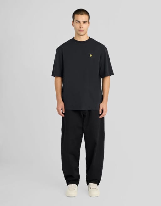 Lyle & Scott T-shirt ultra doux à manches courtes en z865 noir profond, 2 de 6