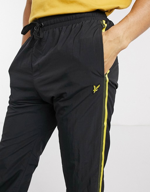 Lyle & Scott taped trackpants