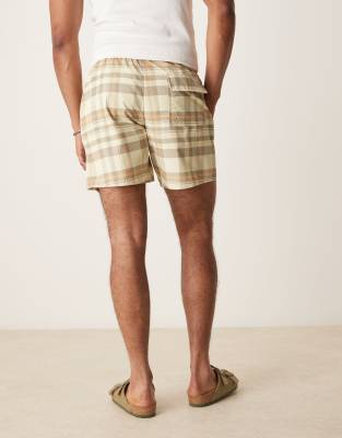 Lyle & Scott Tartan Resort Swimshort