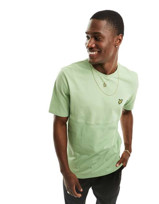 Lyle & Scott Textured T-Shirt in Green
