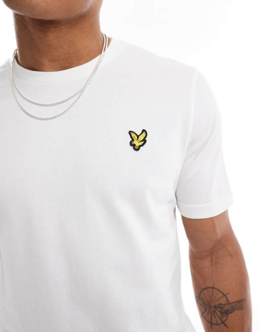 Maglietta lyle scott bianca store