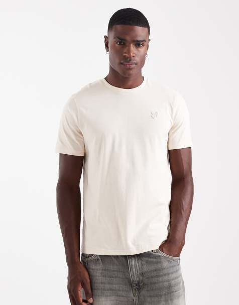 Lyle & Scott  tonal eagle t-shirt in  pink tint - view 1
