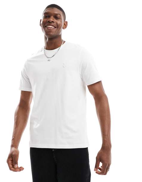 Lyle & Scott Tonal Eagle t-shirt in white - view 1