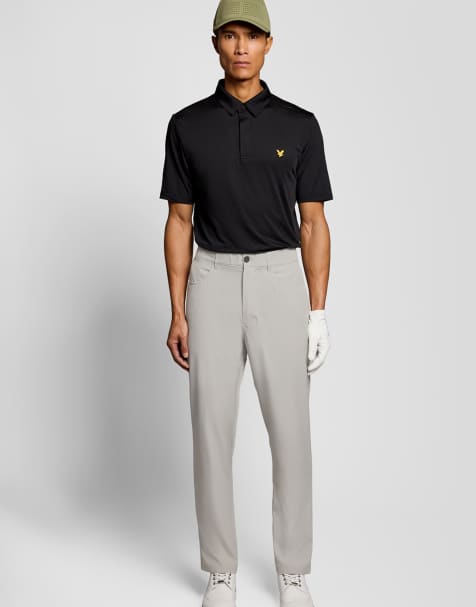 Lyle & Scott Trousers 5 pocket golf trousers in w351 cloud - view 1