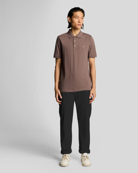 Lyle & Scott Trousers cargo pocket trouser in z865 jet black