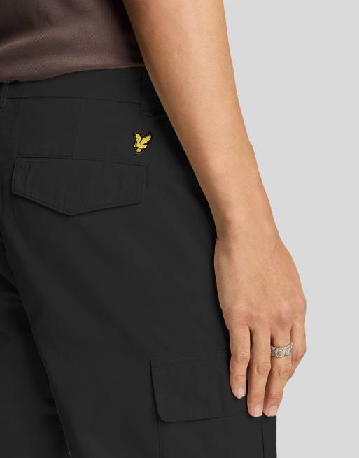 Lyle & Scott Trousers cargo pocket trouser in z865 jet black, 4 of 7