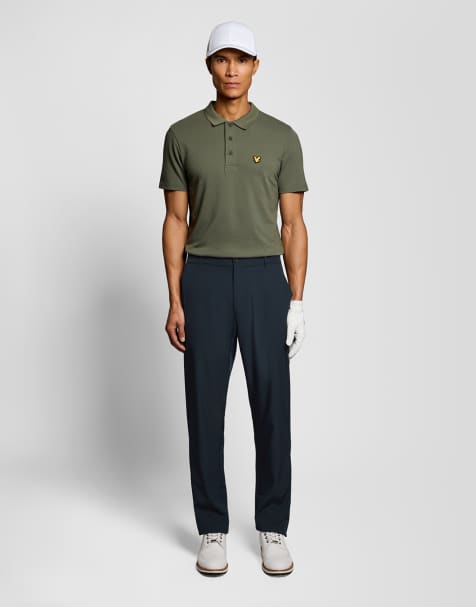 Lyle & Scott Trousers golf chino trouser in z271 dark navy
