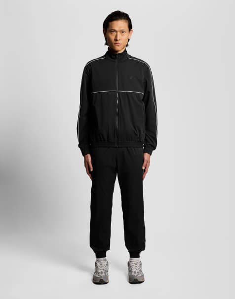 Lyle & Scott Trousers woven track pant in z865 jet black - view 1