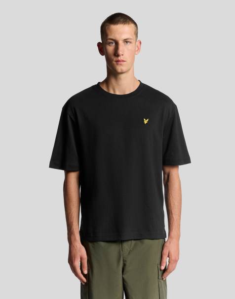 Lyle & Scott  ultra soft t-shirt in  jet black    - view 1