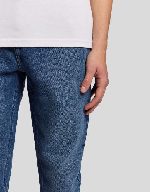 Lyle & Scott - Vaqueros slim tapered en x141 índigo, 3 de 6