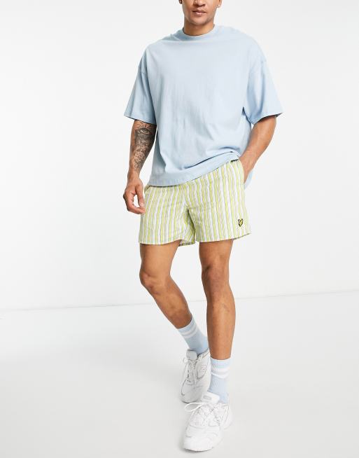 Vertical striped shorts store mens