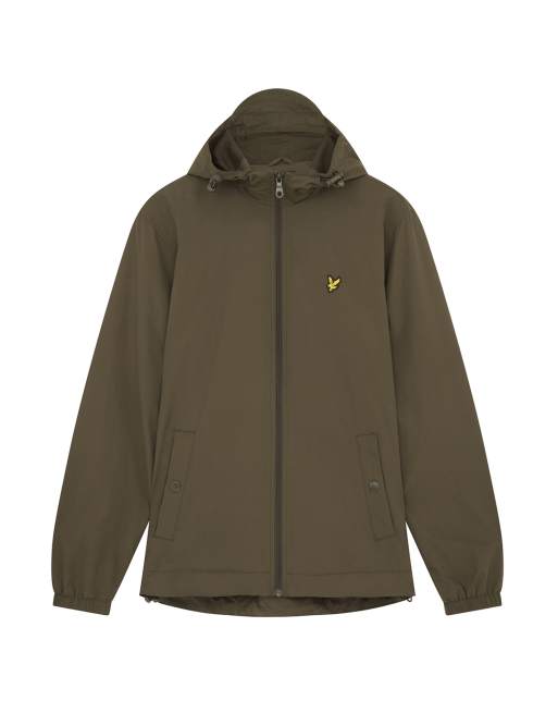 Lyle & Scott - Veste à capuche zippée - Olive  , 5 de 7