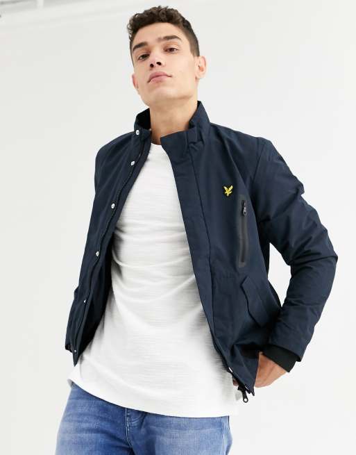 lyle and scott panelled jacket