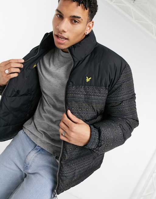 Veste lyle best sale and scott noir